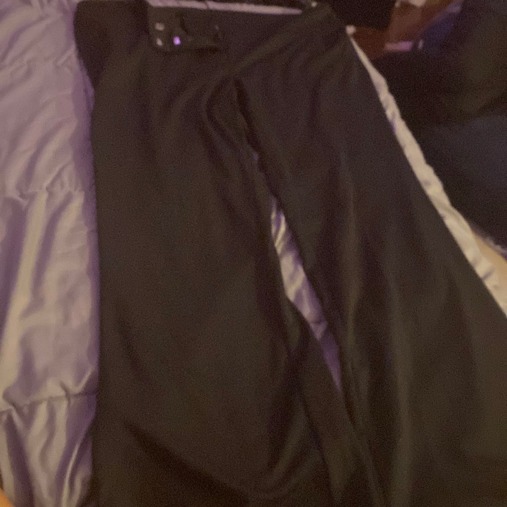 Black pantsuit